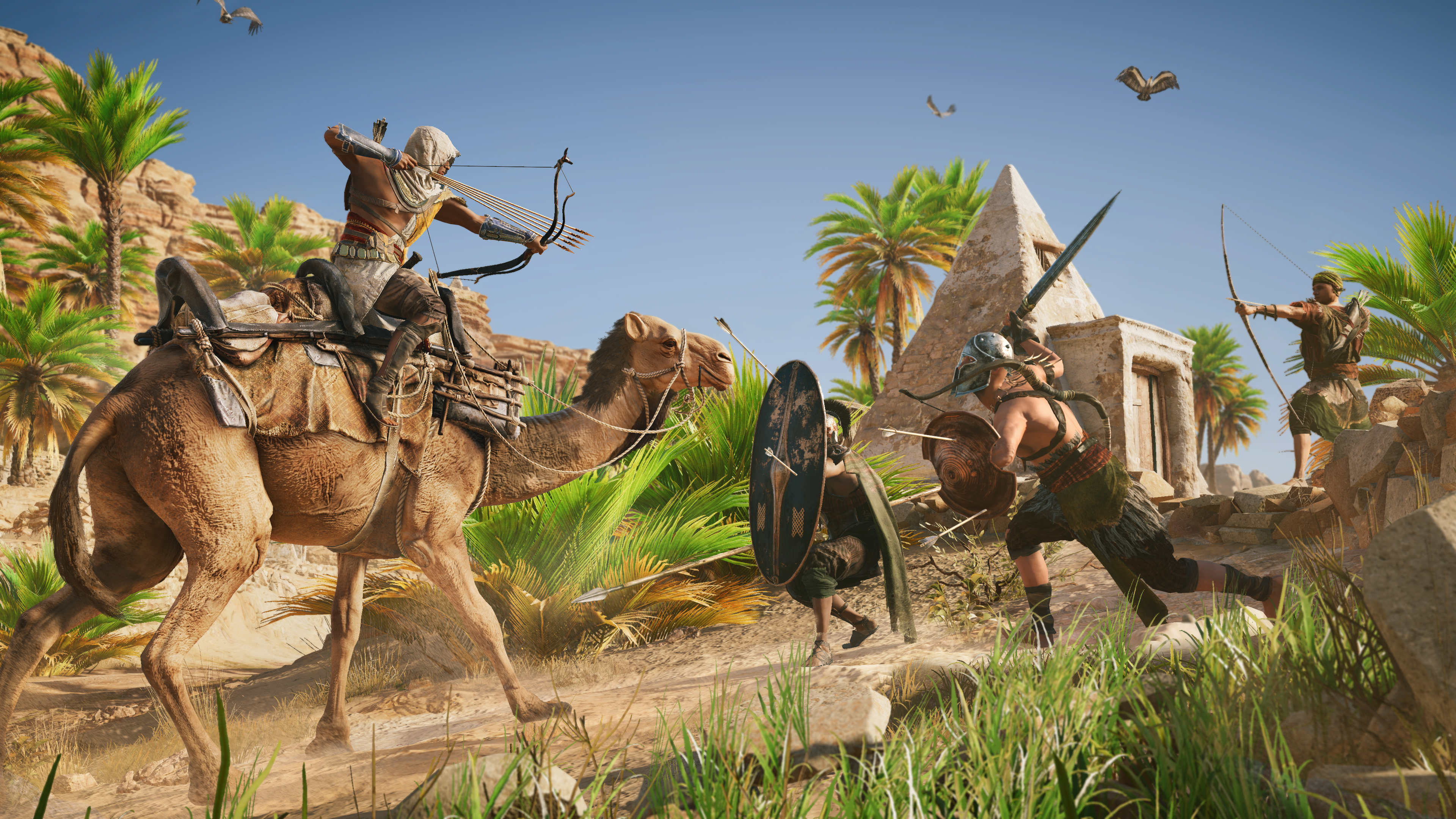 assassin's creed origins, video game, bayek of siwa, assassin's creed lock screen backgrounds
