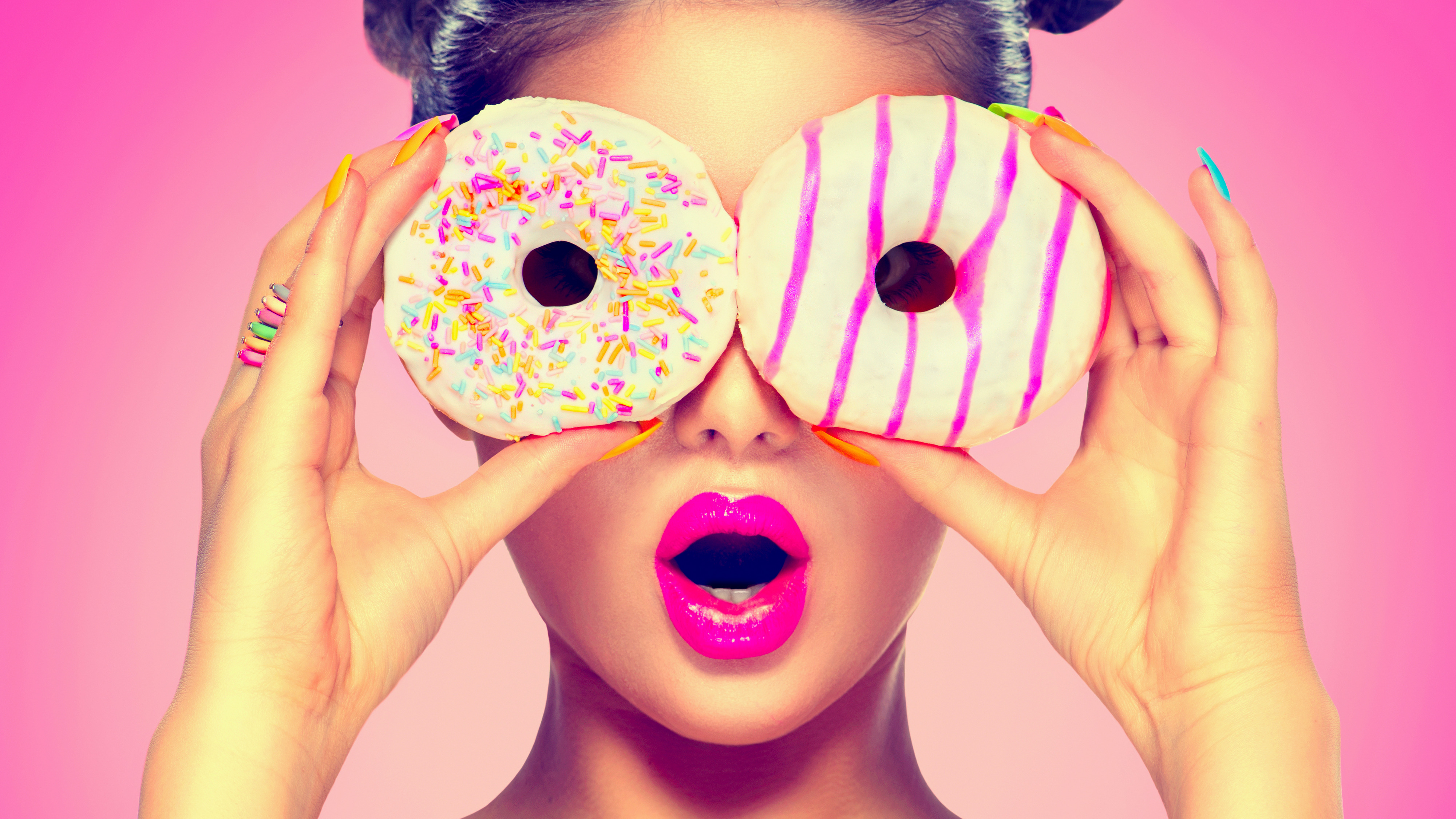 HD wallpaper food, doughnut