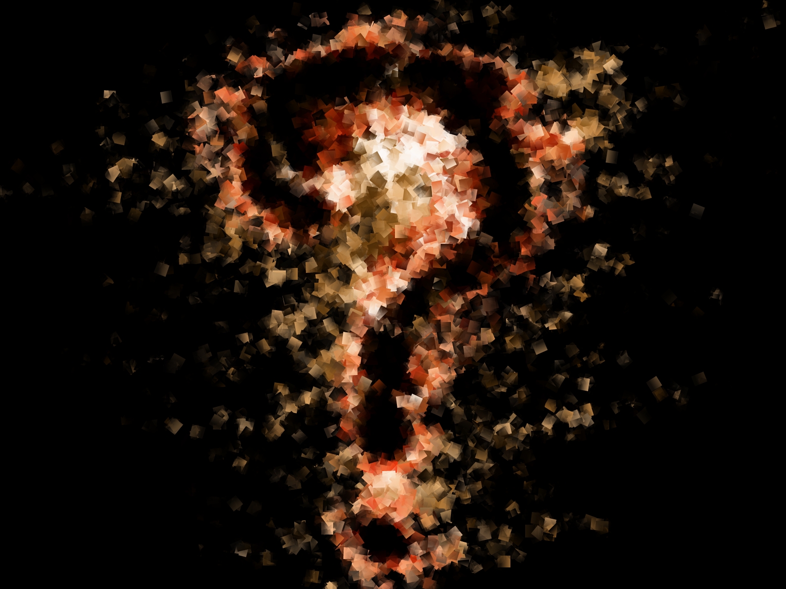 question mark, abstract