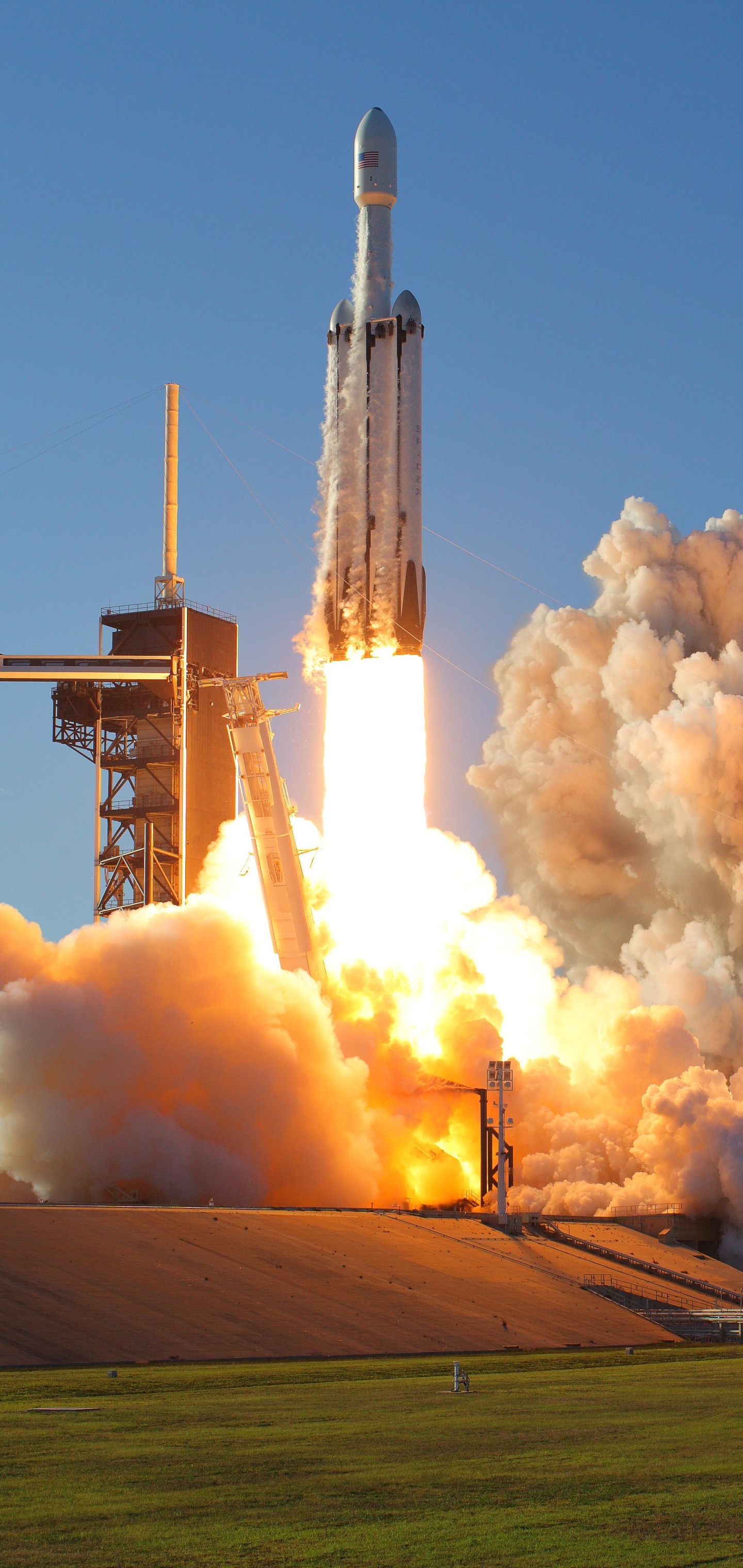 SpaceX lands all three Falcon Heavy boosters in Florida - Orlando Business  Journal