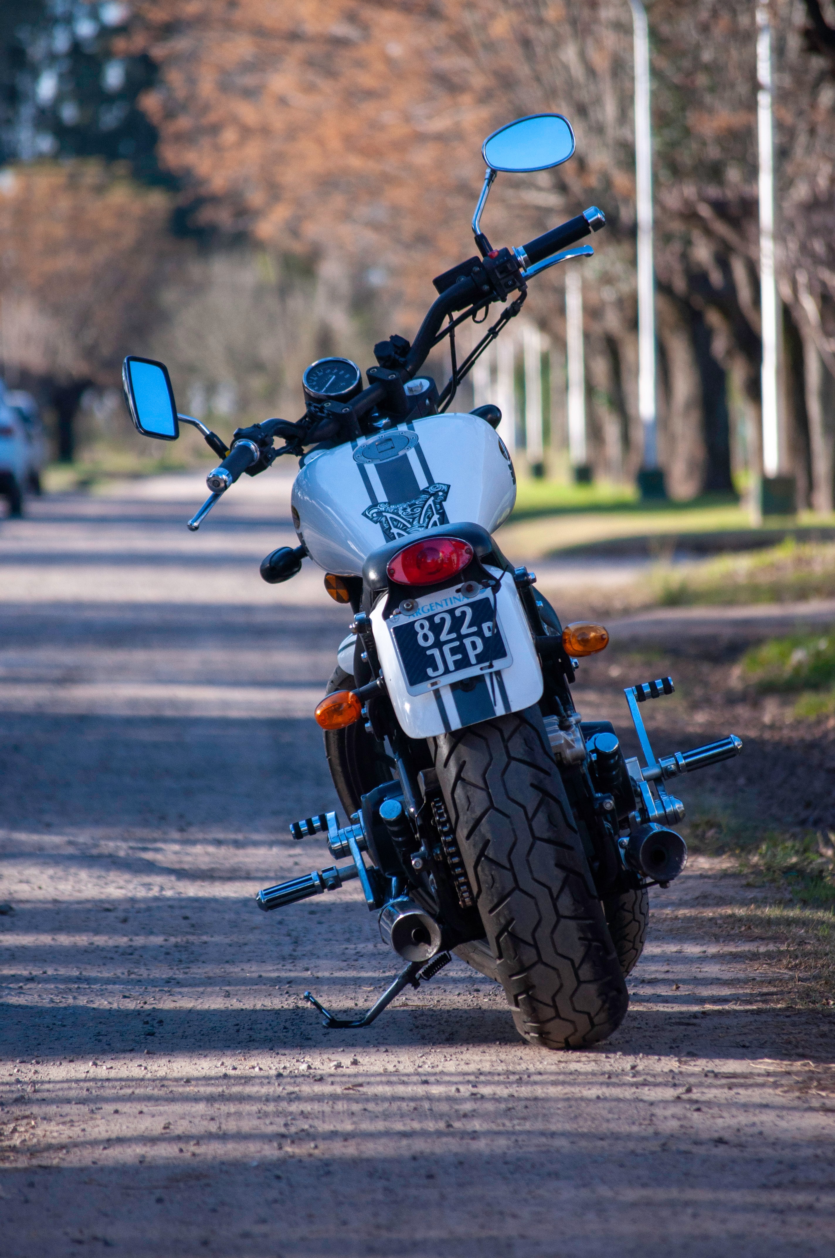 bike, motorcycle, back view, rear view, motorcycles Full HD