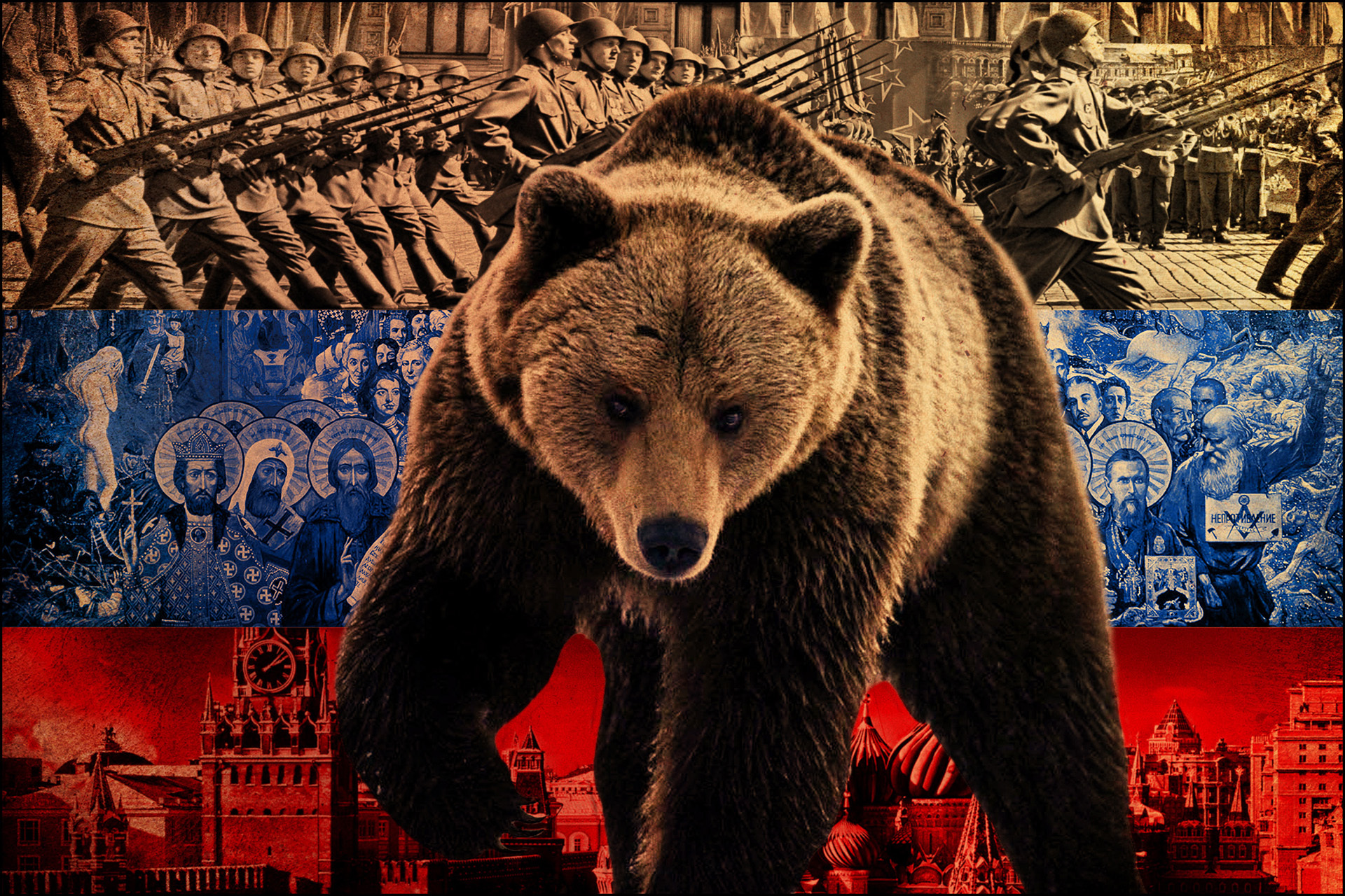 17084 скачать обои флаги, медведи, фон, животные - заставки и картинки бесплатно