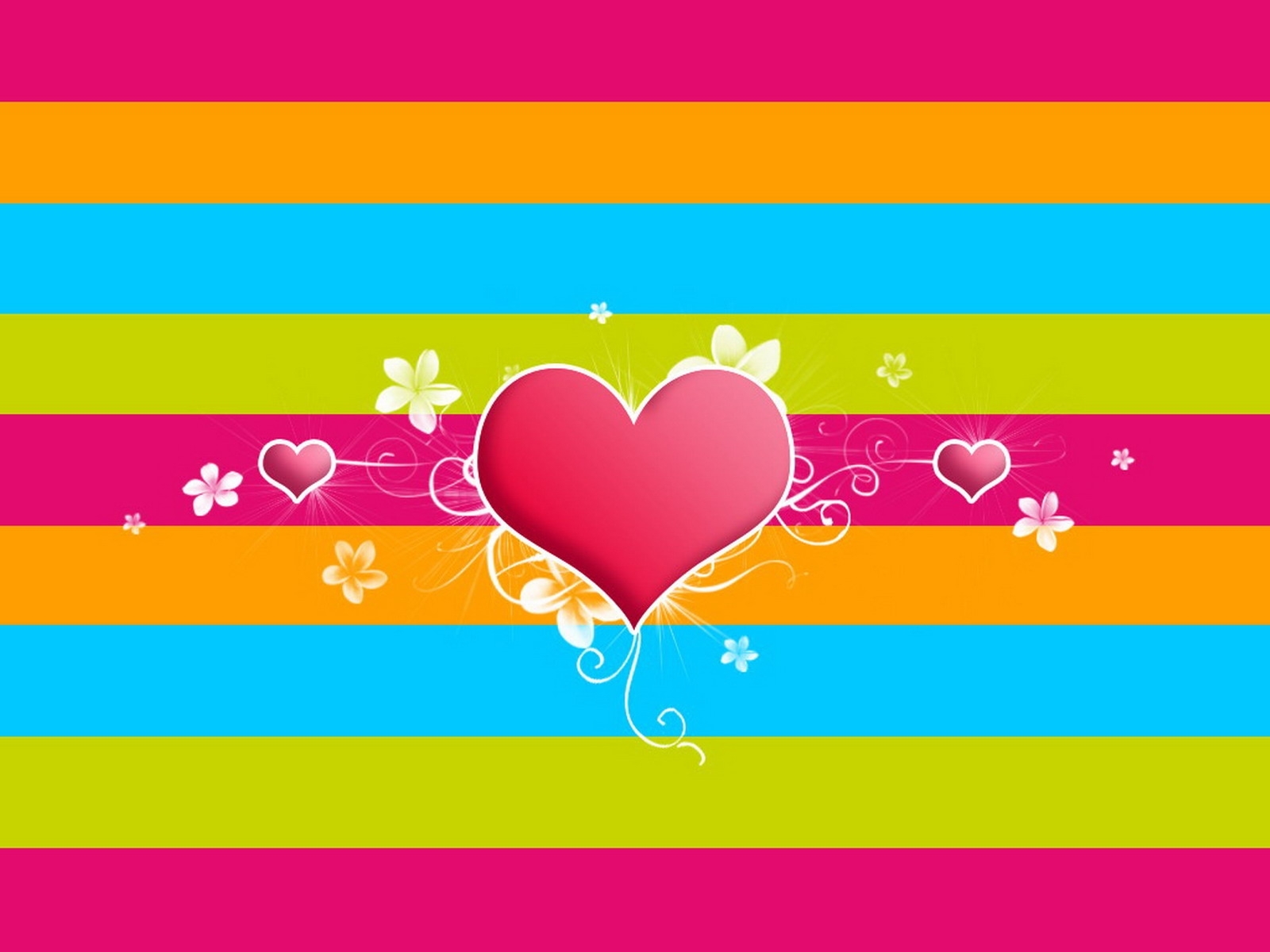 hearts, valentine's day, love, background 2160p