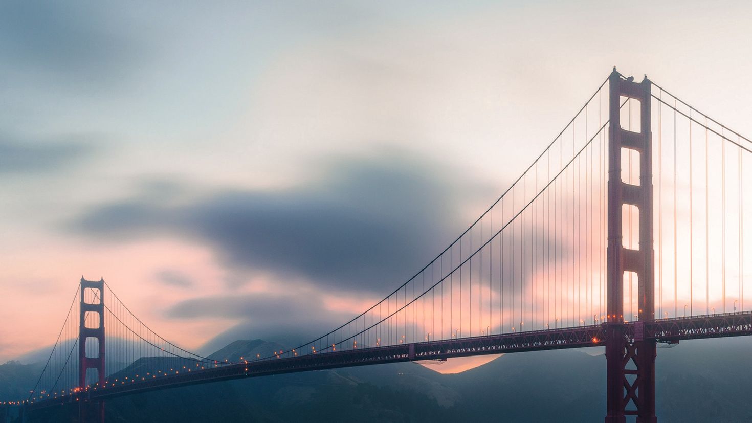 Мост «золотые ворота», Сан-Франциско, Калифорн