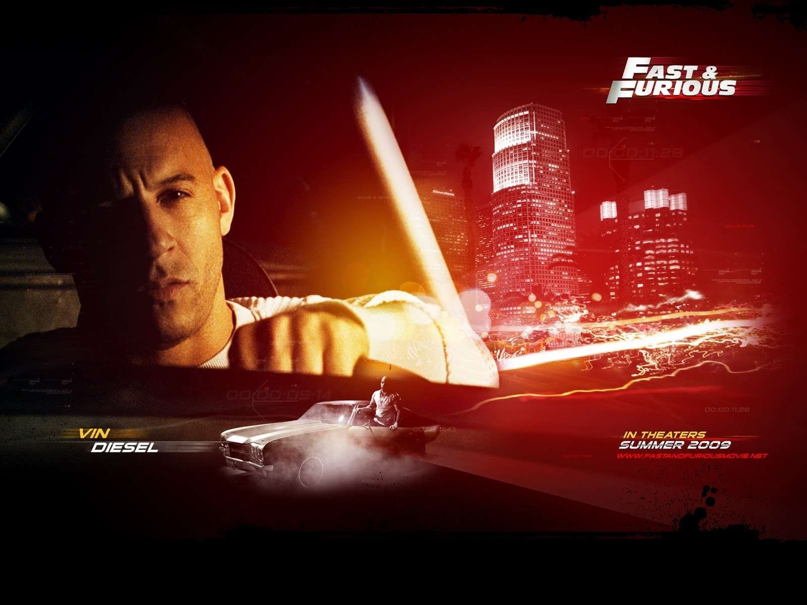 Download mobile wallpaper Vin Diesel, Fast & Furious, Men, Cinema for free.