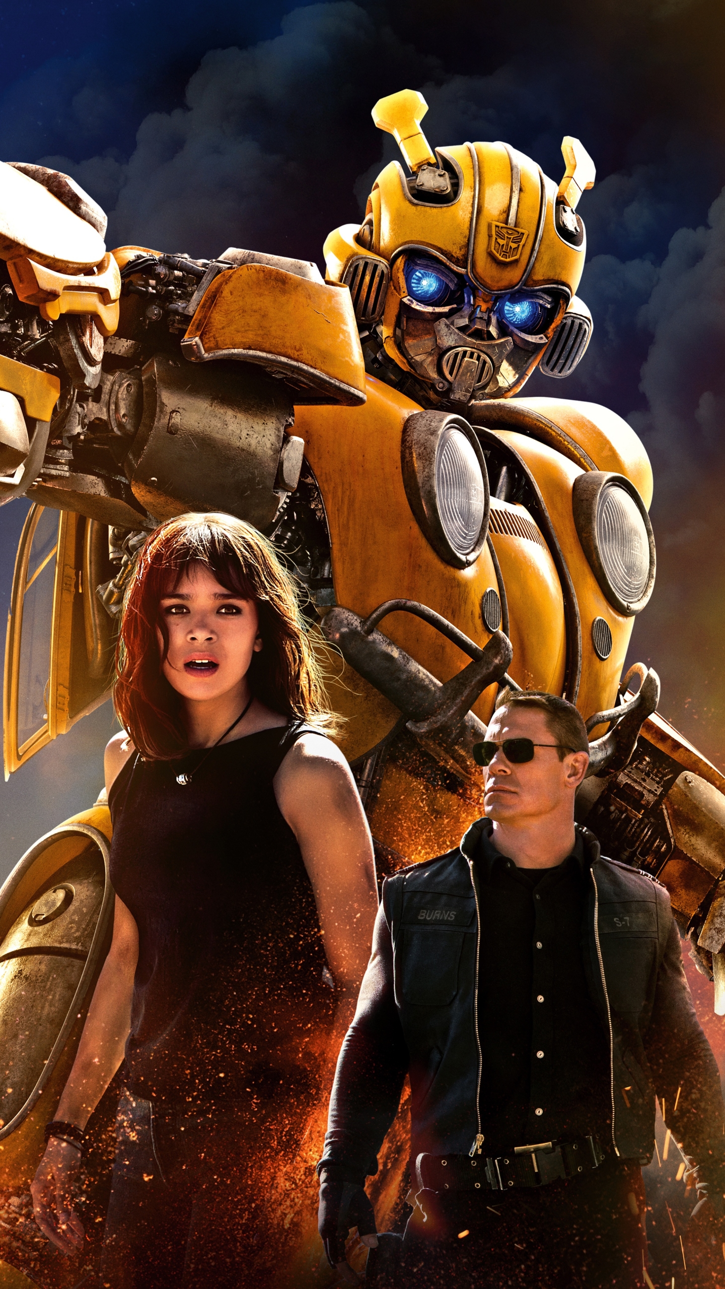 bumblebee (transformers), movie, bumblebee, john cena, hailee steinfeld