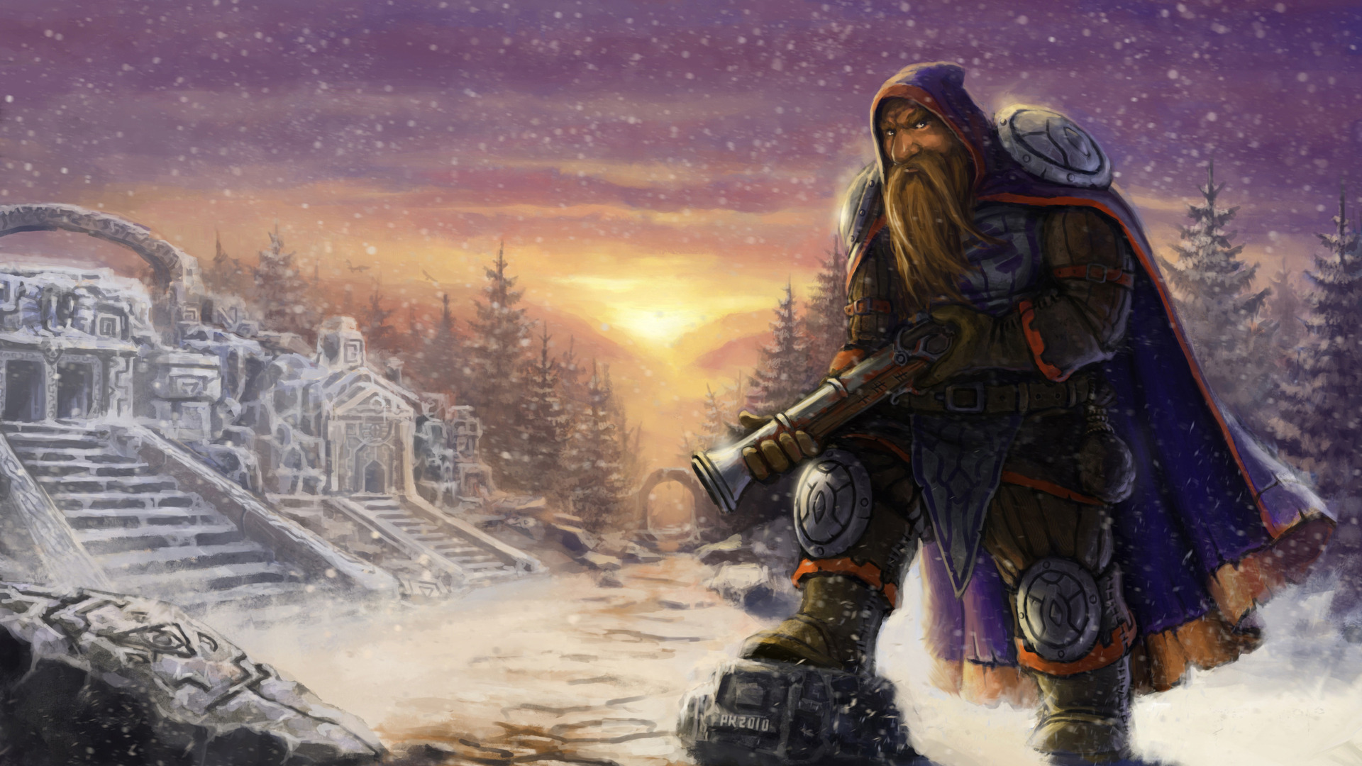 fantasy, dwarf lock screen backgrounds