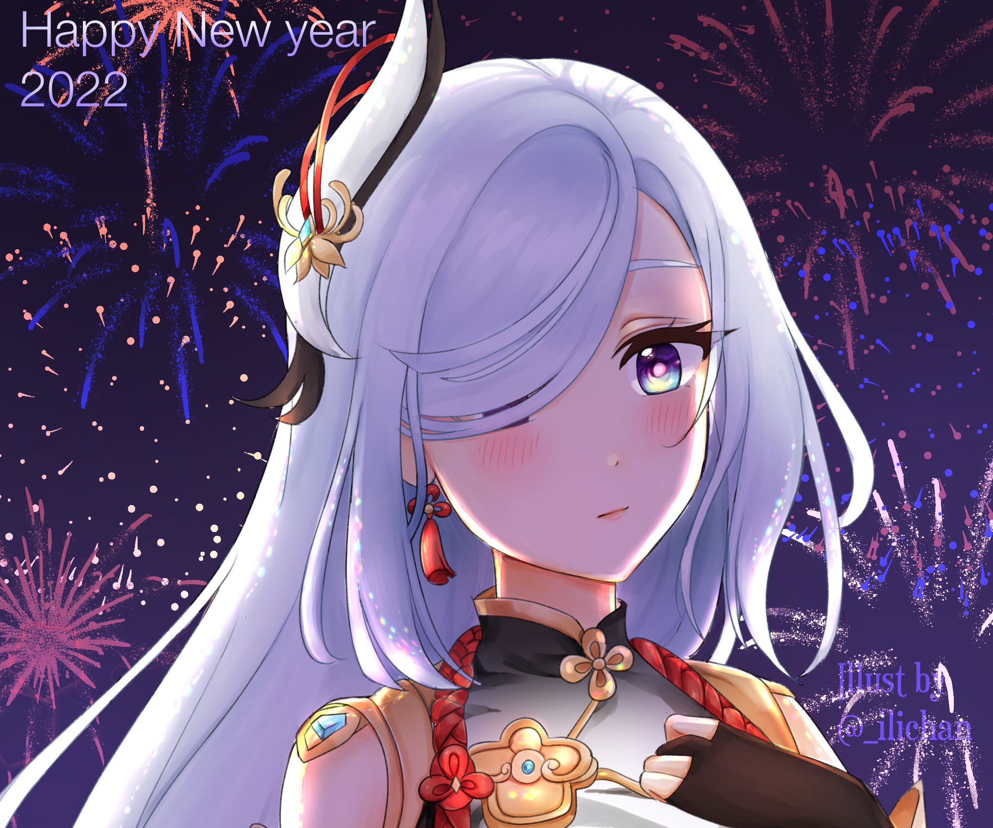 Anime New Year 2020 4K wallpaper download