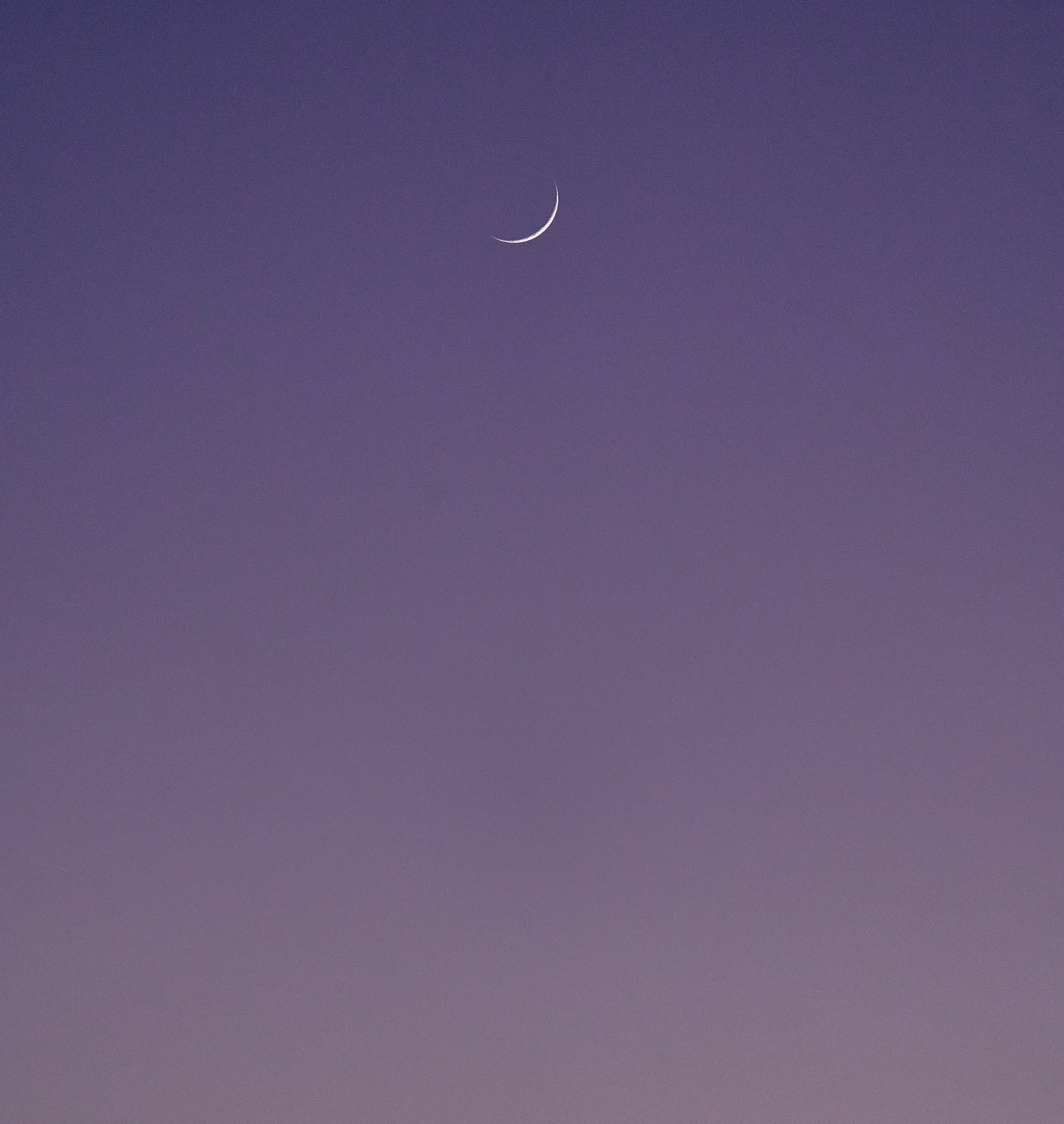 93890 免費下載壁紙 天空, 月球, 紫罗兰色, 极简主义, 紫色的 屏保和圖片
