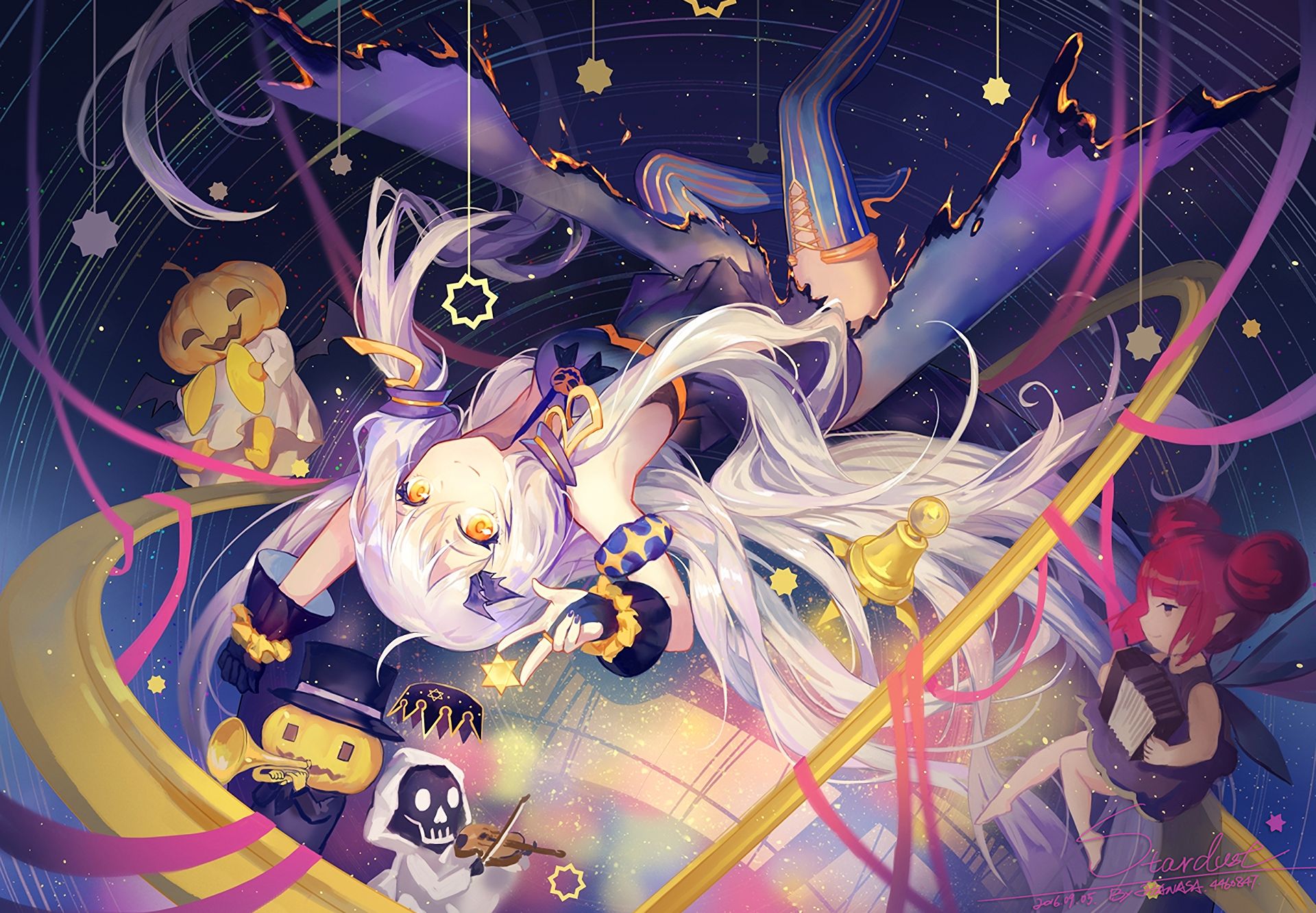 Stardust Anime Girl Live Wallpaper - WallpaperWaifu