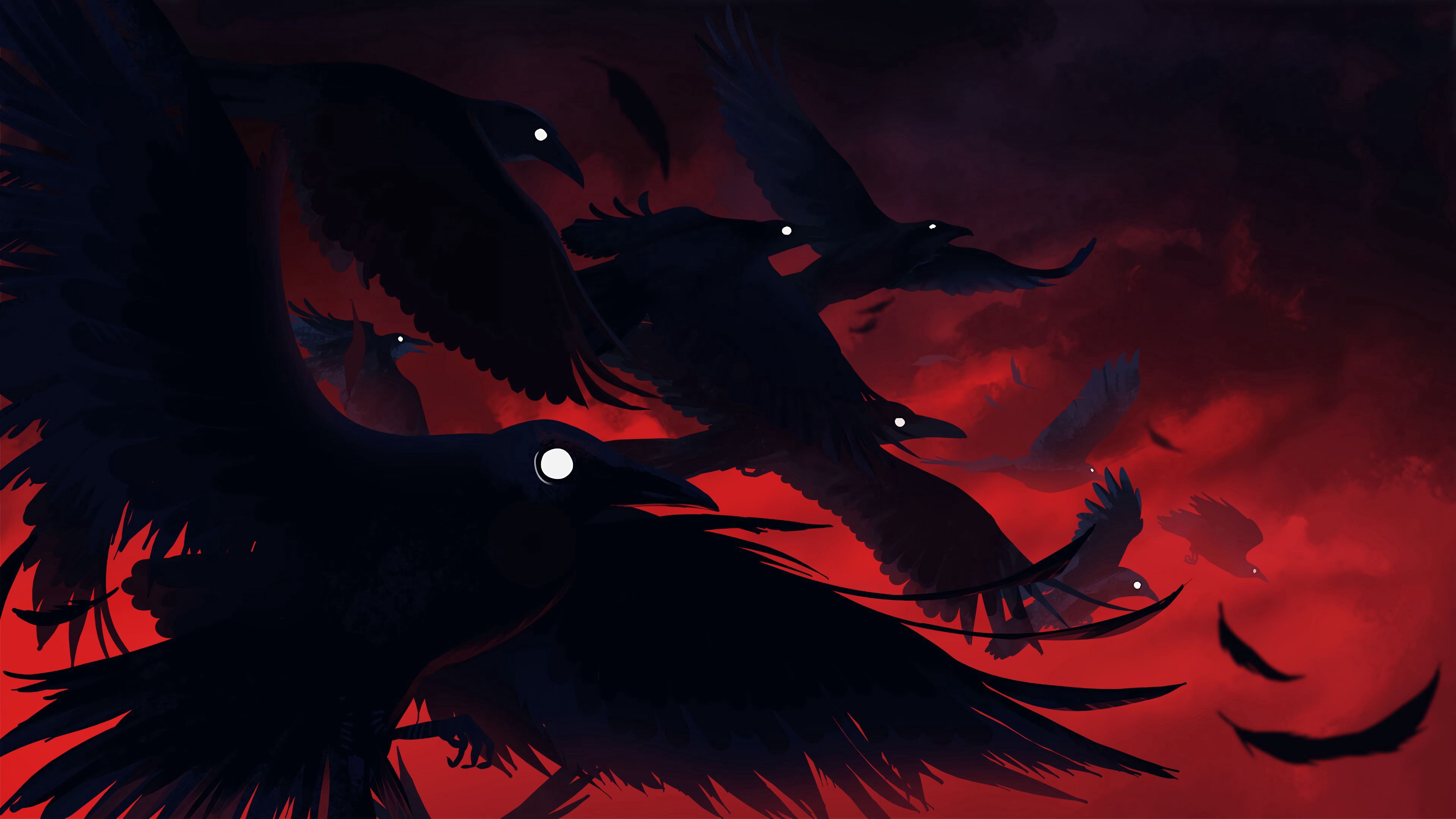  Crows HD Android Wallpapers