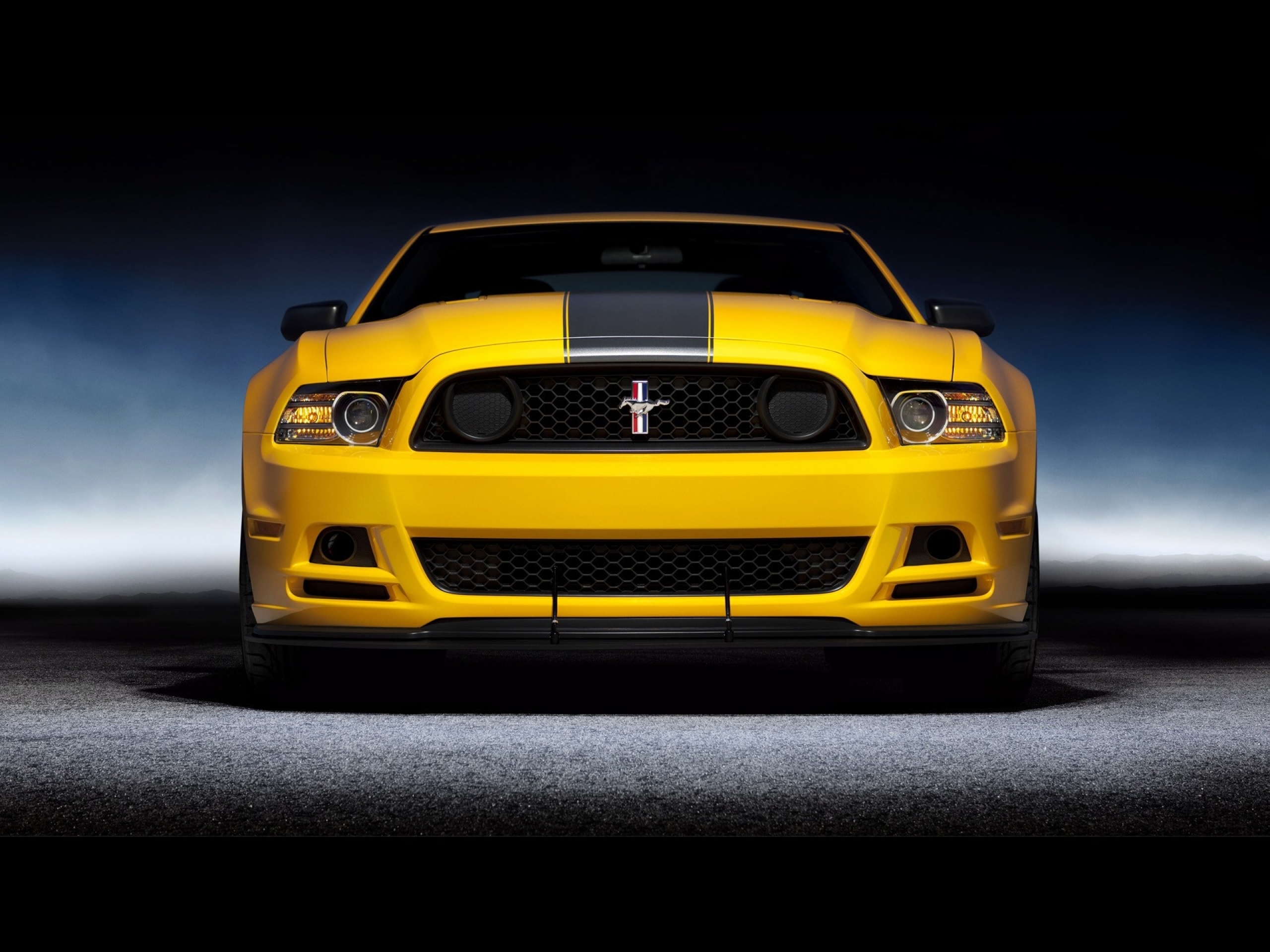 ford mustang, muscle car, ford mustang boss, vehicles, ford mustang boss 302, car, ford, yellow car download HD wallpaper