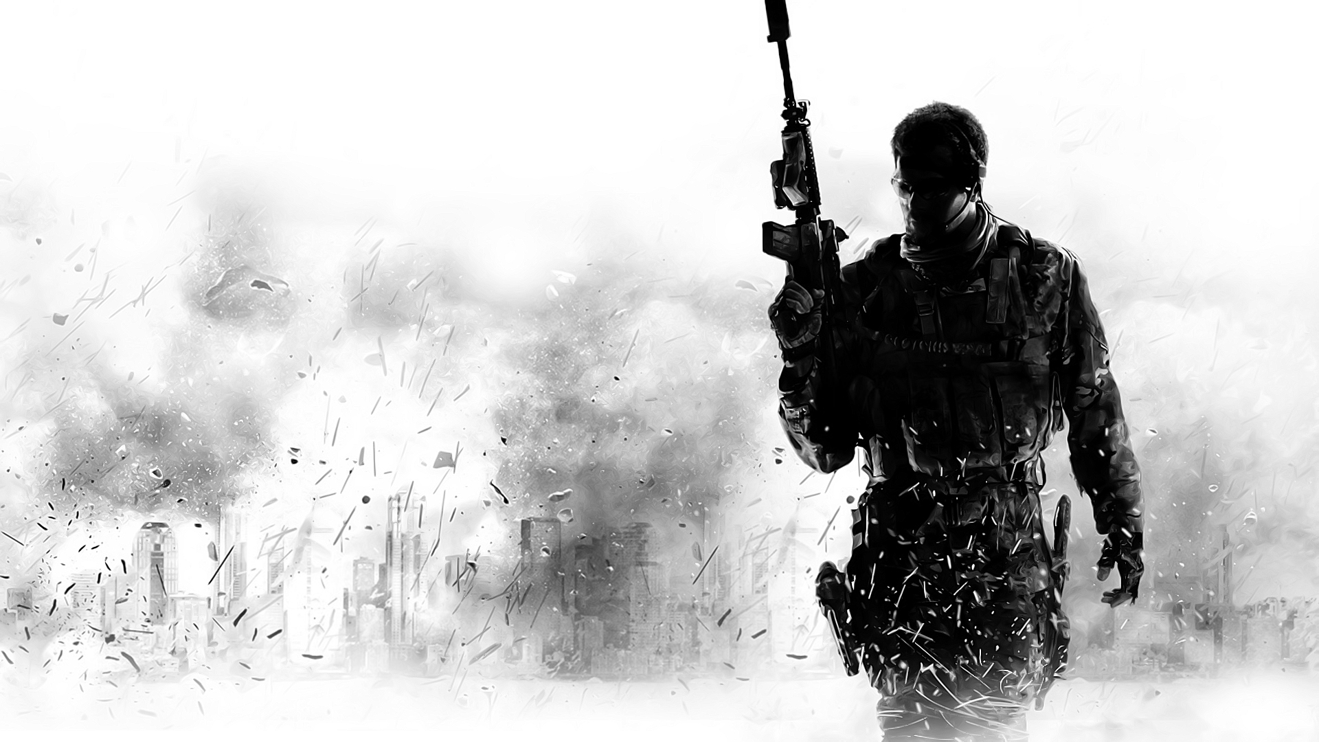 Call of Duty Modern Warfare 3 фон