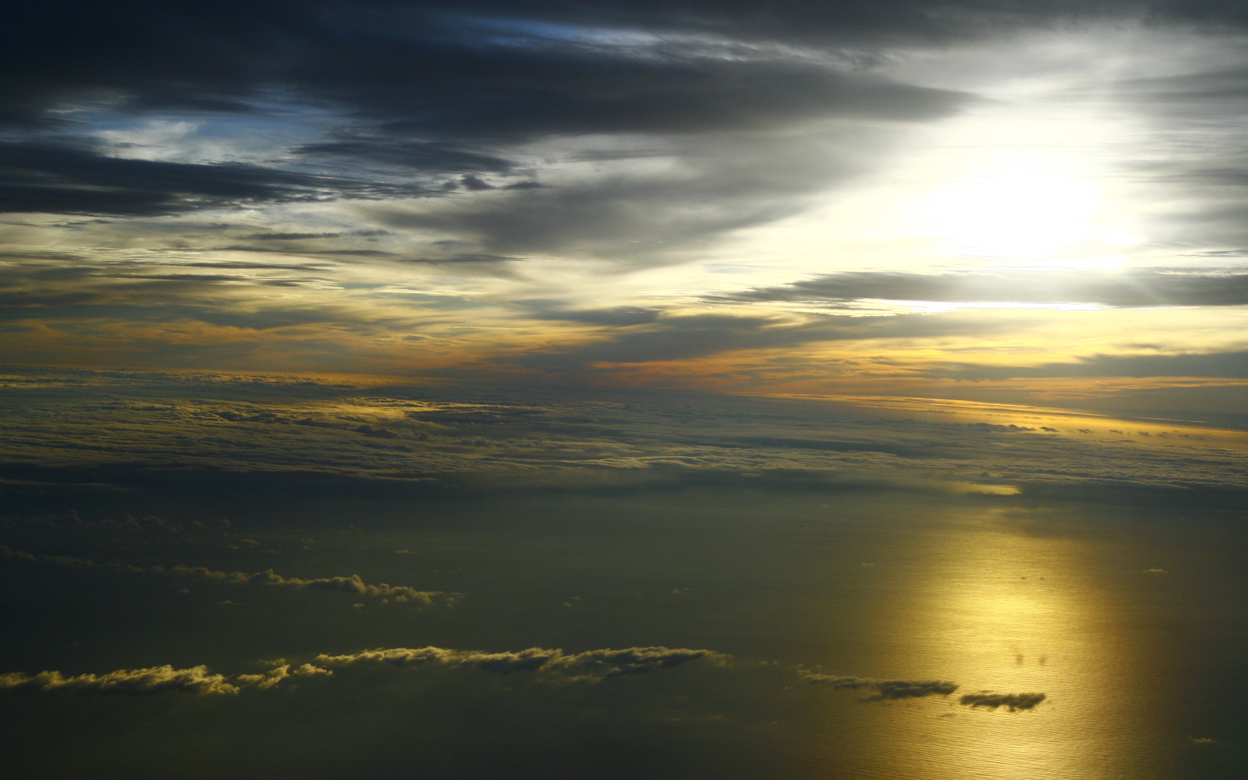 airplane, earth, sky, aerial, australia, cloud, commercial, ocean, sunset