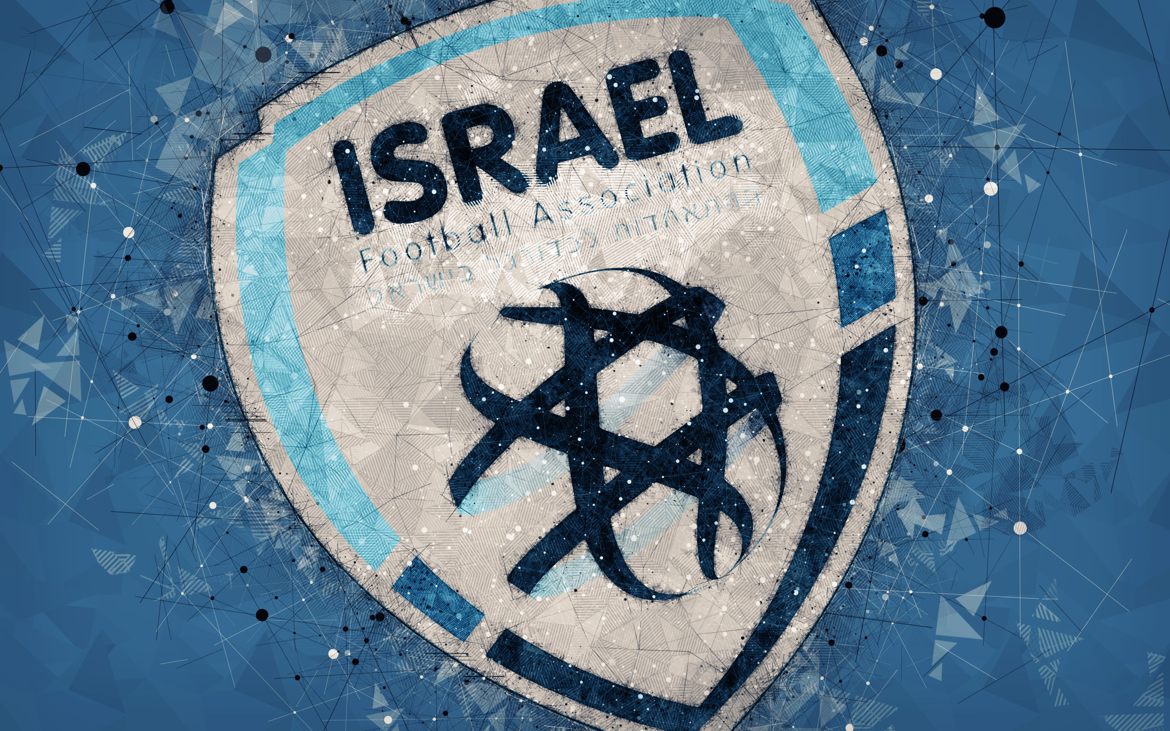 1531430 baixar papel de parede israel, emblema, esportes, seleção israelense de futebol, logotipo, futebol - protetores de tela e imagens gratuitamente