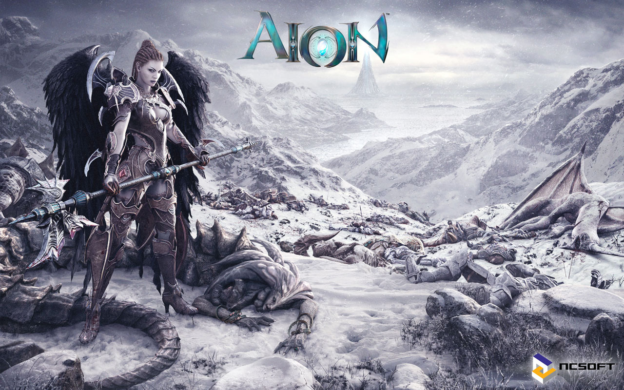 video game, warrior, aion Phone Background