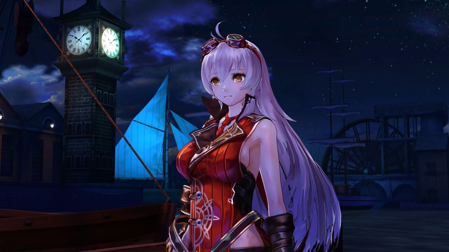 Nights of azure. Nights of Azure компьютерные игры. Nights of Azure Christophorus.