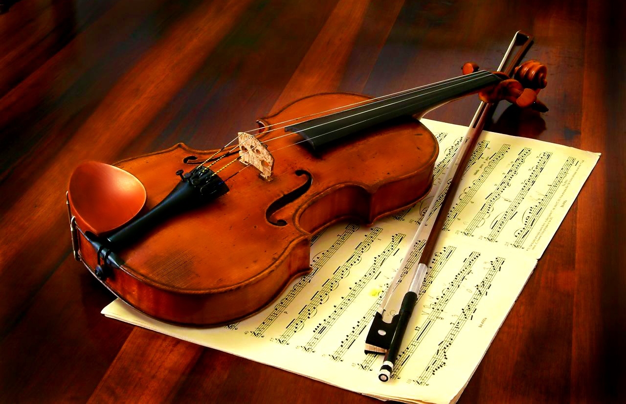 PC Wallpapers violin, music