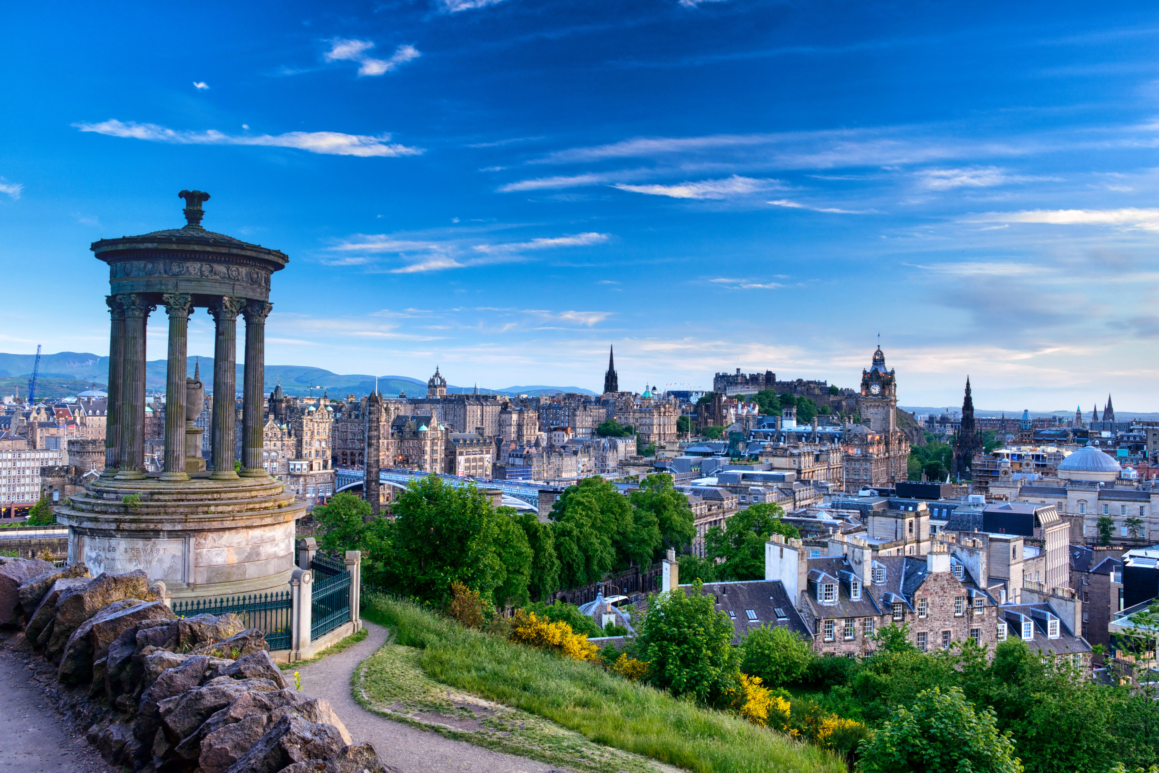 1528515 скачать обои шотландия, сделано человеком, эдинбург, здание, город, городской пейзаж, города - заставки и картинки бесплатно