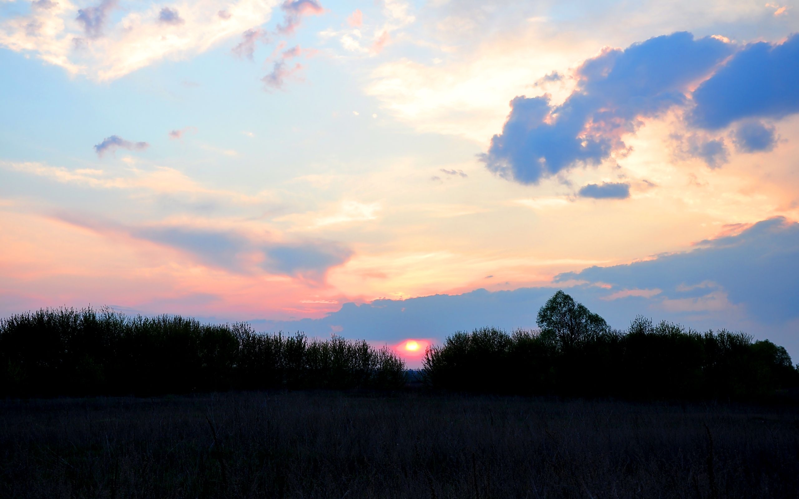 Handy-Wallpaper Sunset, Natur, Landschaft kostenlos herunterladen.