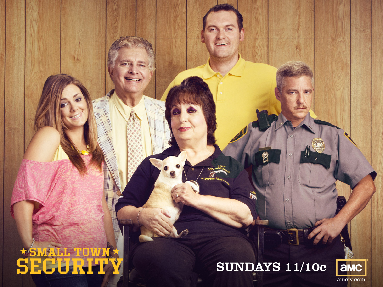tv show, small town security, cast, security