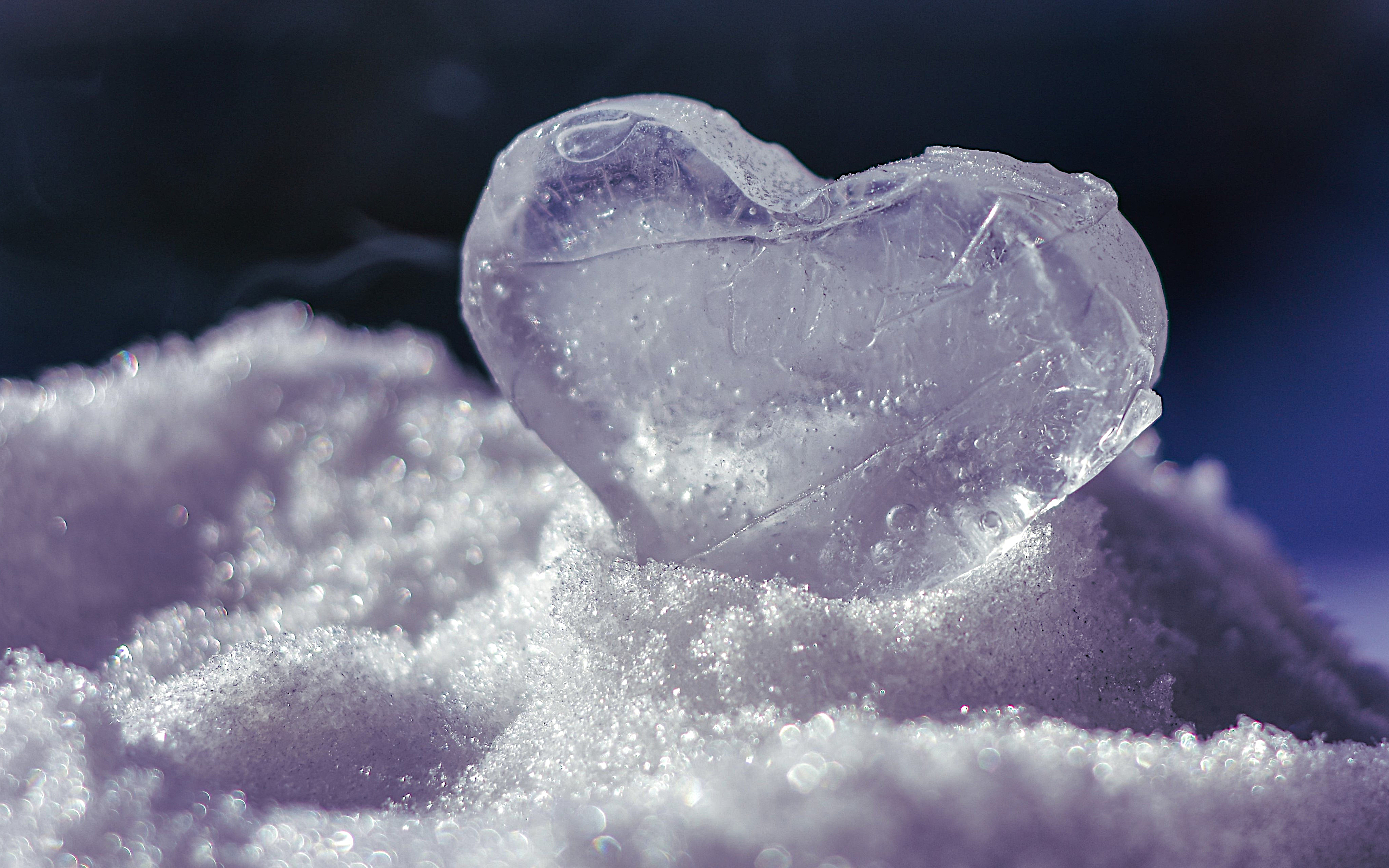 Сердце во льду фото