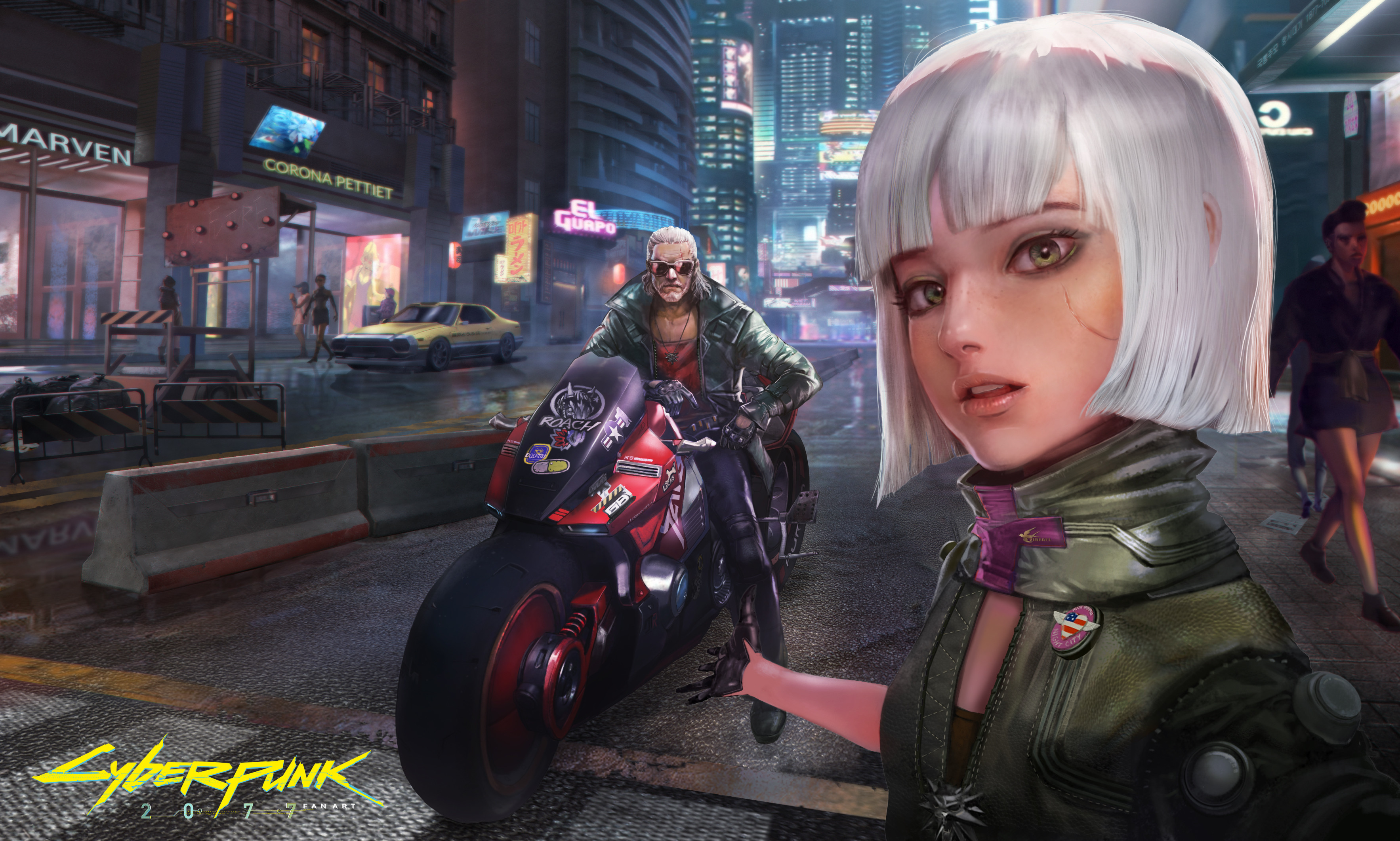 Cyberpunk 2077 Wallpaper РјРѕС‚РѕС†РёРєР»