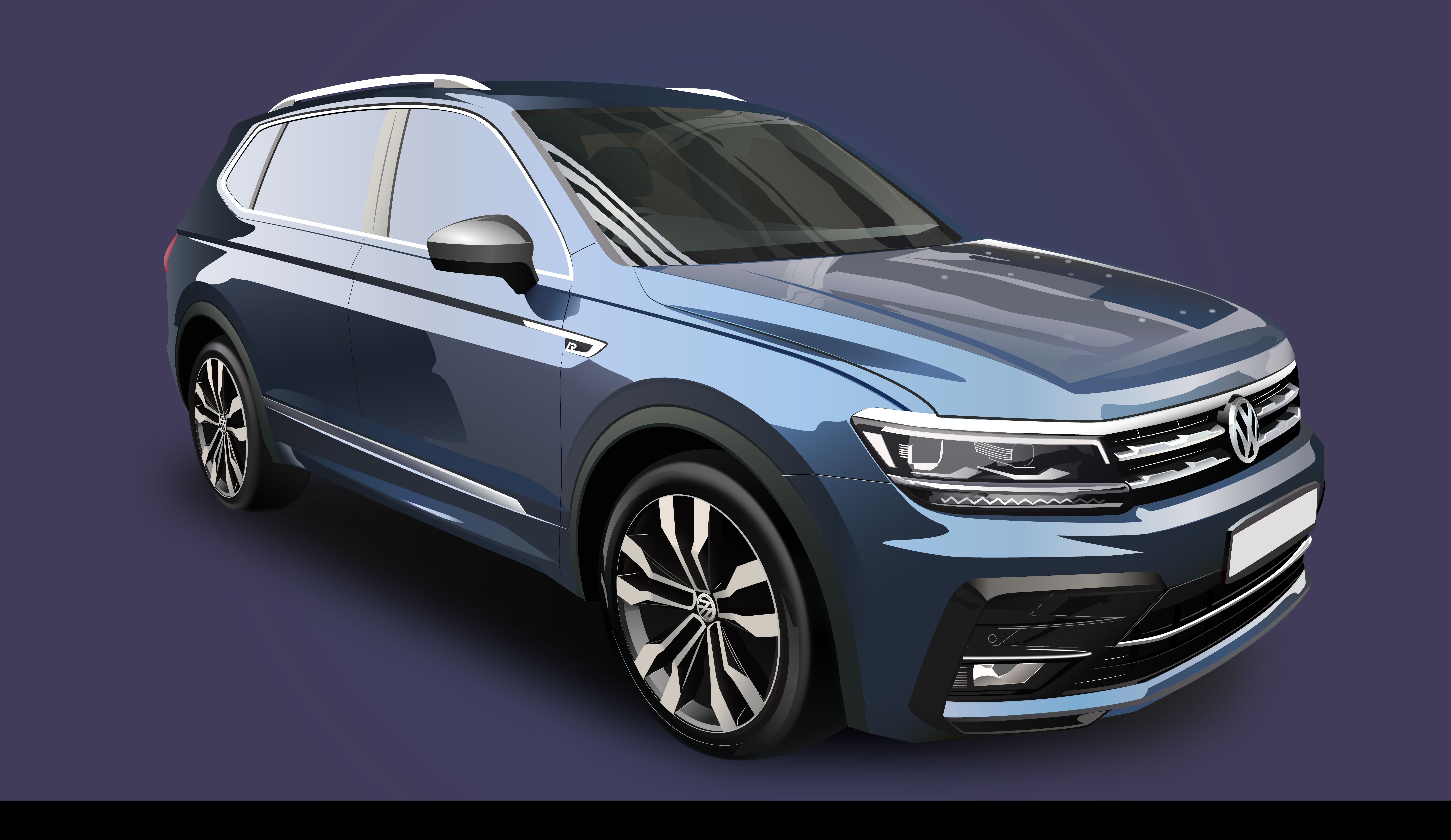 Download mobile wallpaper Volkswagen, Volkswagen Tiguan, Vehicles for free.