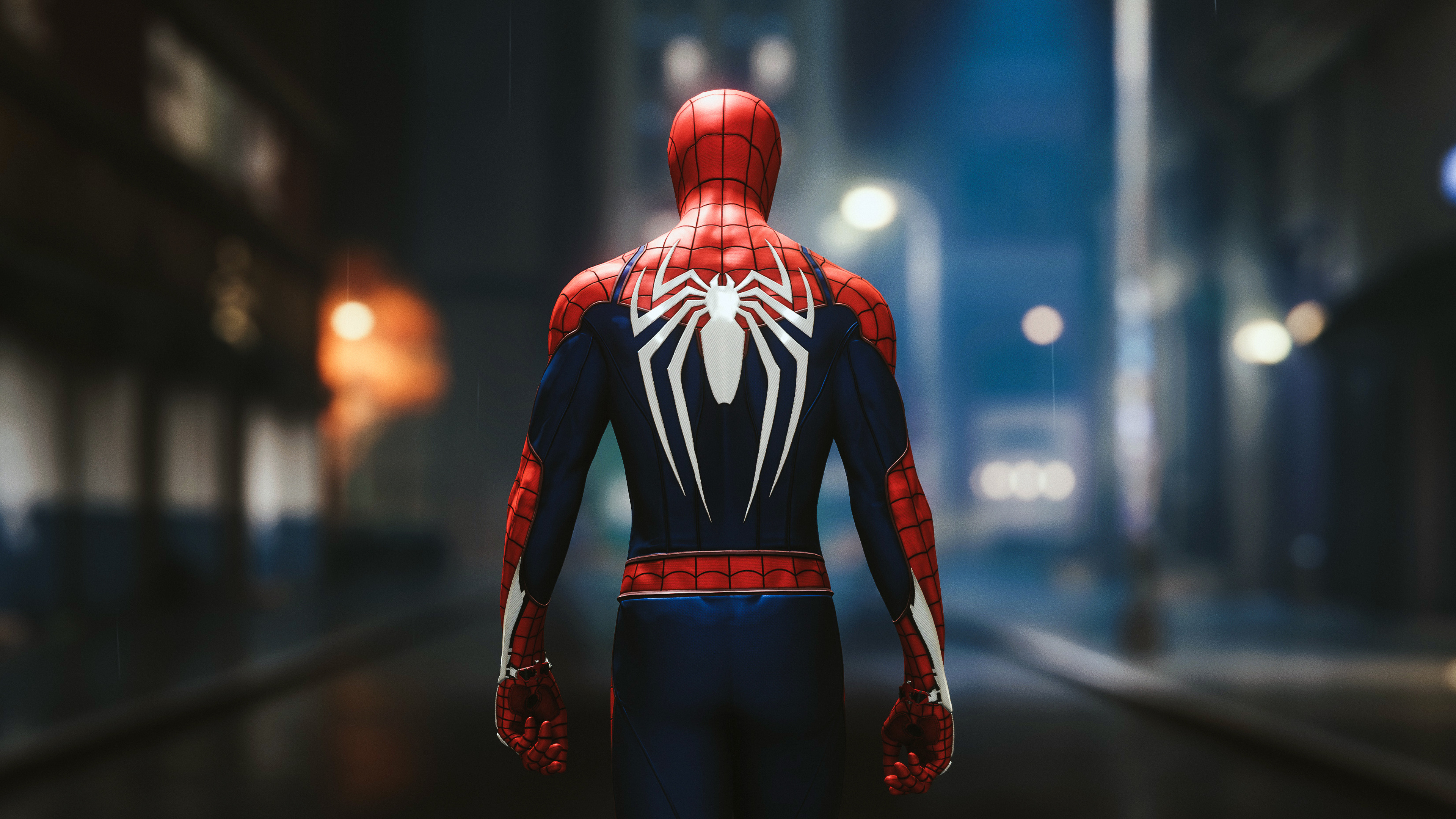 spider man, spider man (ps4), video game QHD
