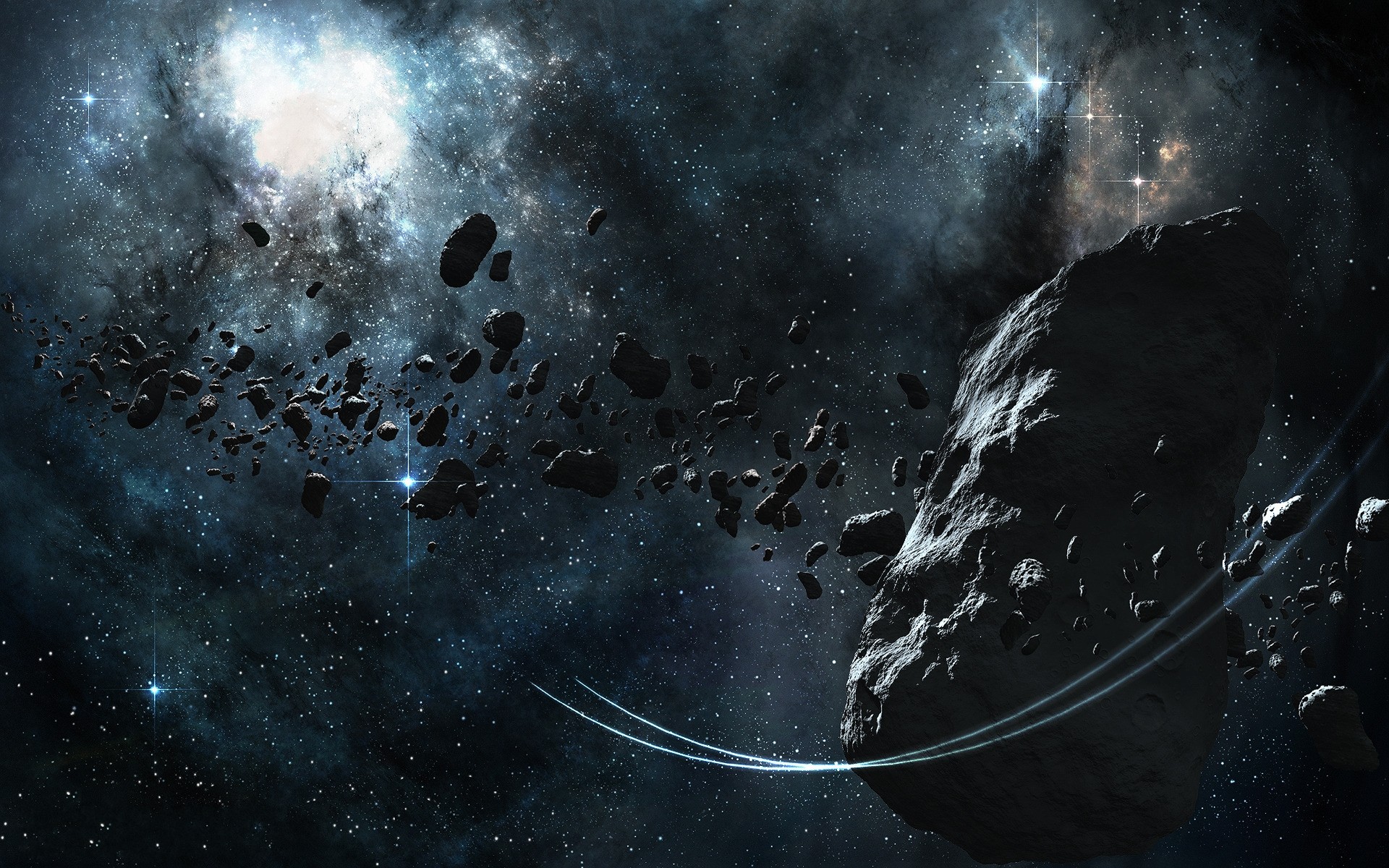 Desktop Backgrounds Asteroid 