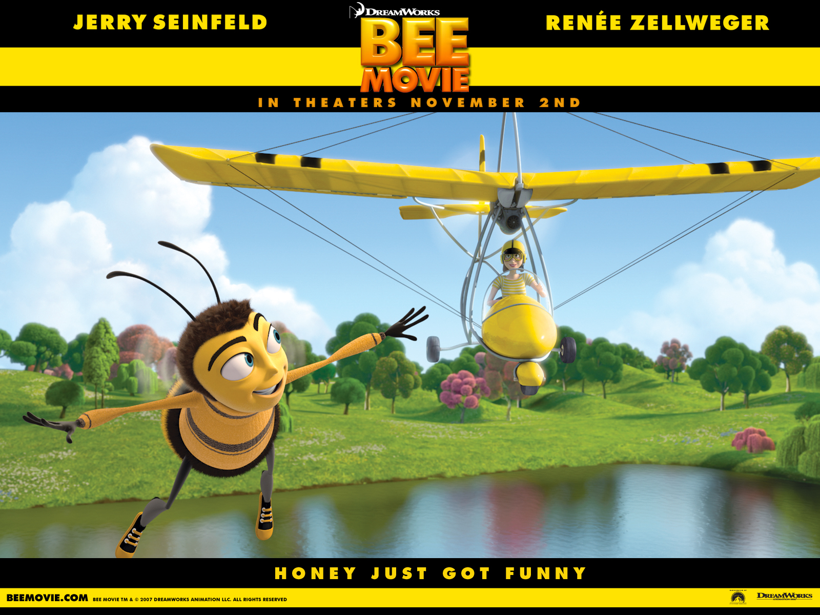 movie, bee movie HD wallpaper