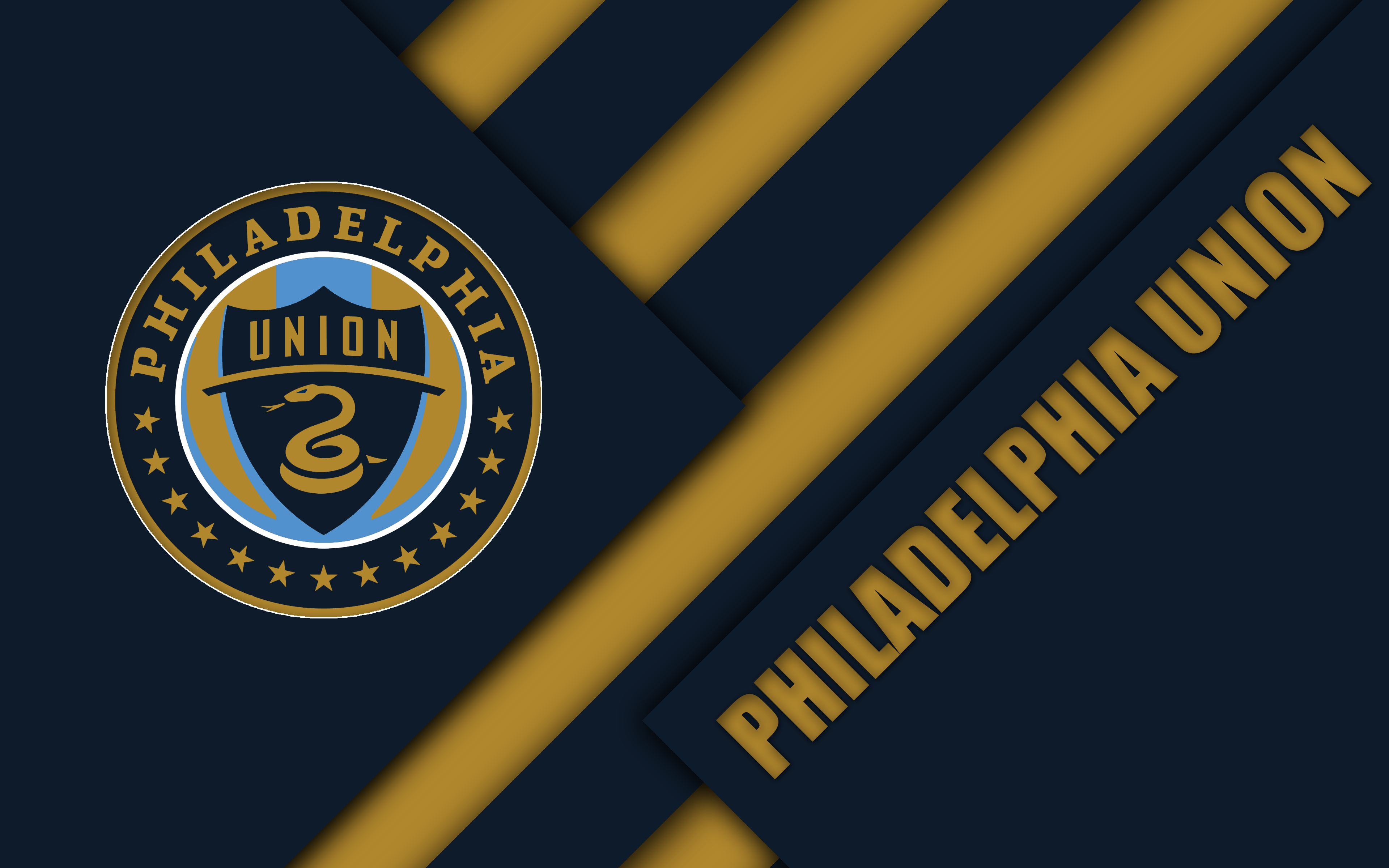 Wallpaper wallpaper, sport, logo, football, glitter, checkered, MLS, Philadelphia  Union images for desktop, section спорт - download