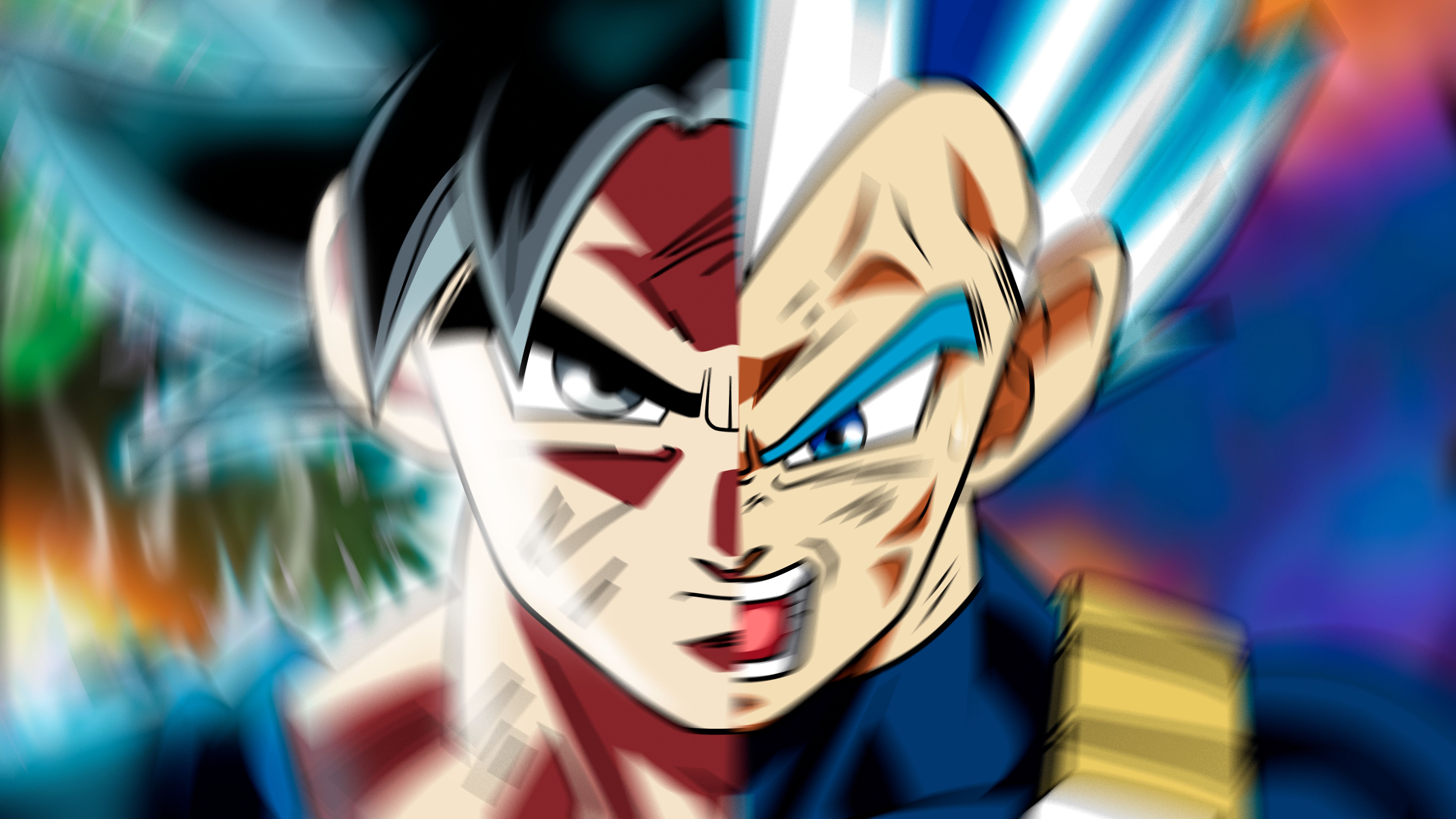 Goku preto e branco Papel de parede de celular HD