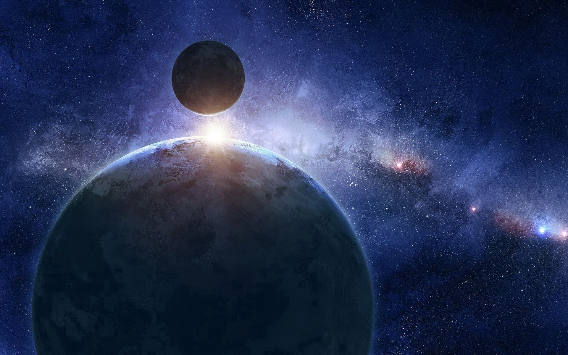 Download mobile wallpaper Sci Fi, Planet, Universe for free.