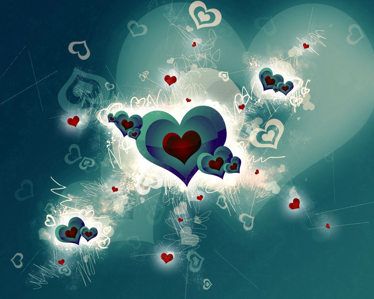 Download mobile wallpaper Love, Bright, Heart, Romance for free.