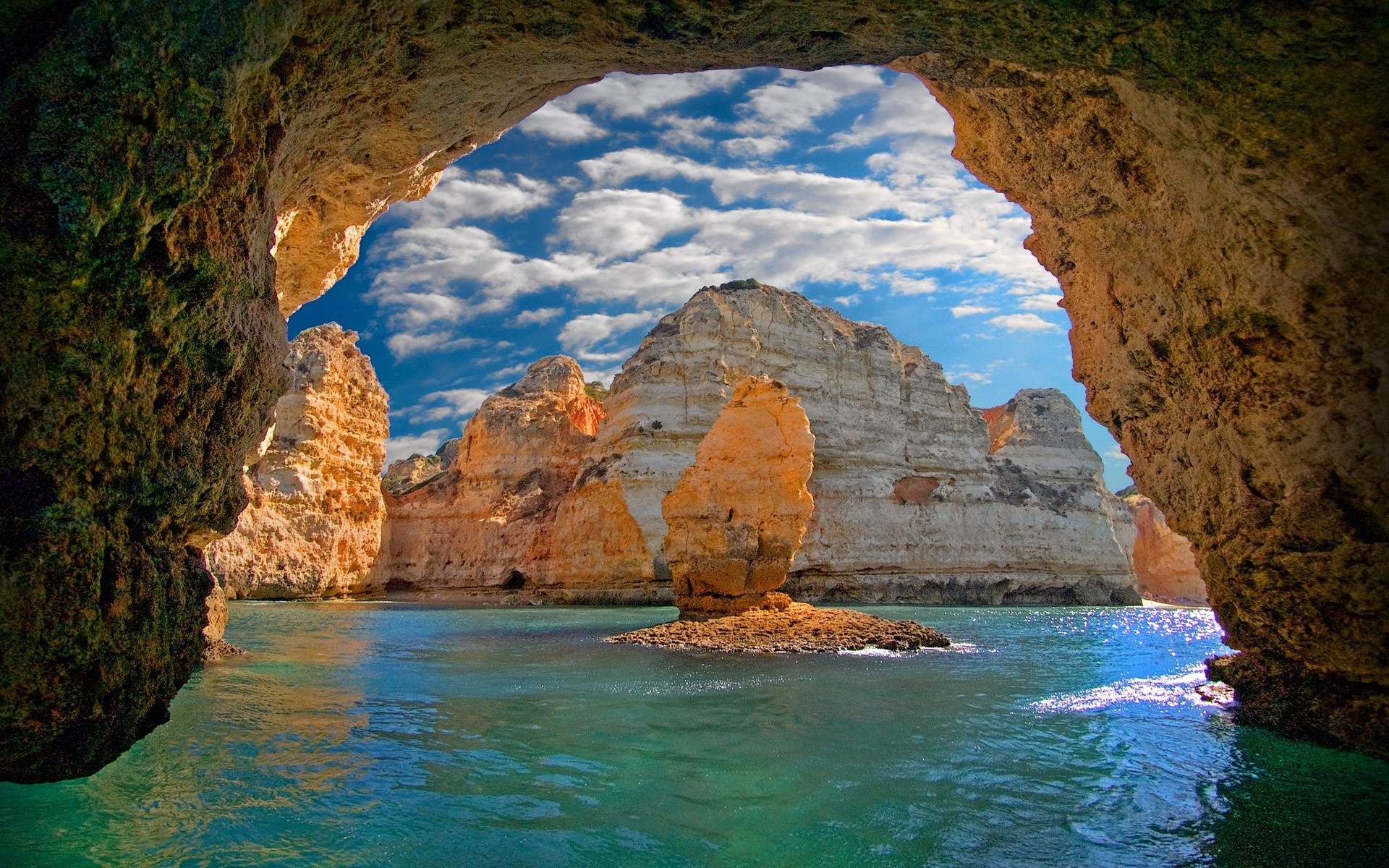 морская пещера в алгарве португалия