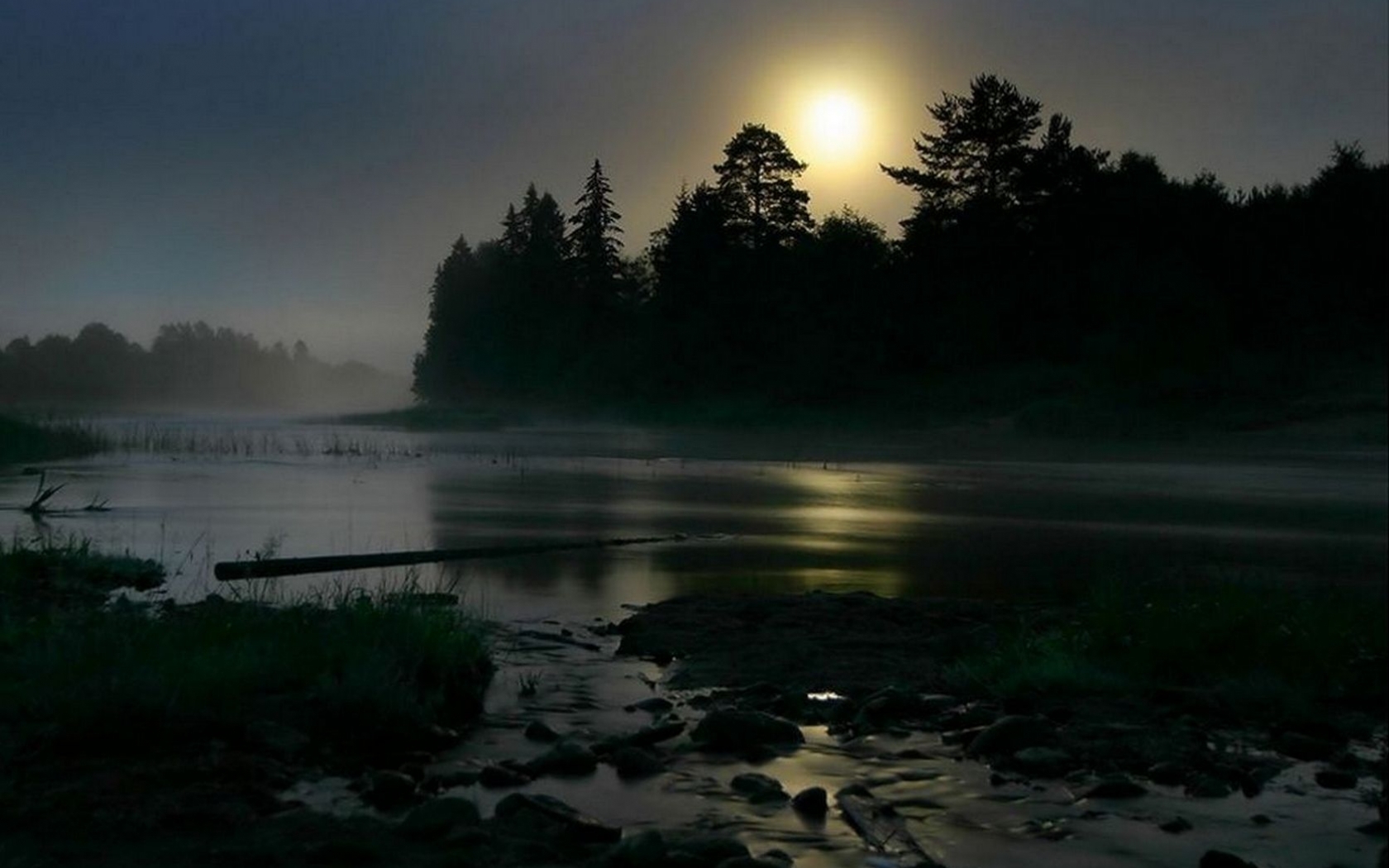 Дремлющий в тиши. Ночной пейзаж. Река ночью. Ночь река лес. Природа ночью.